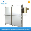 Installation fast used in decorative building facades aluminum solid panel